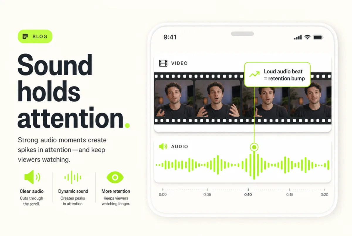 Sound Is Half the Video (and the Half You’re Probably Ignoring)